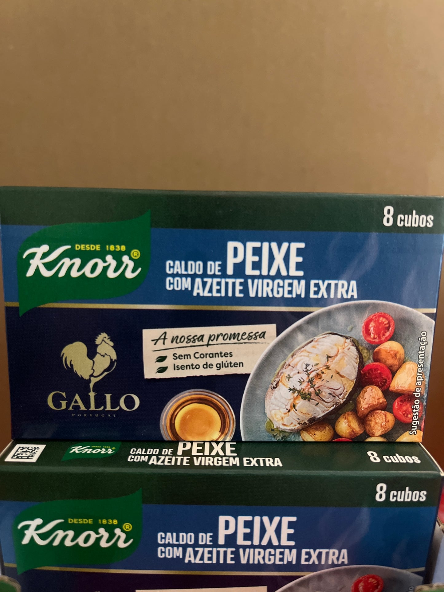 Knorr Caldo de Peixe com Azeite Virgem Extra 8Cubos 80g