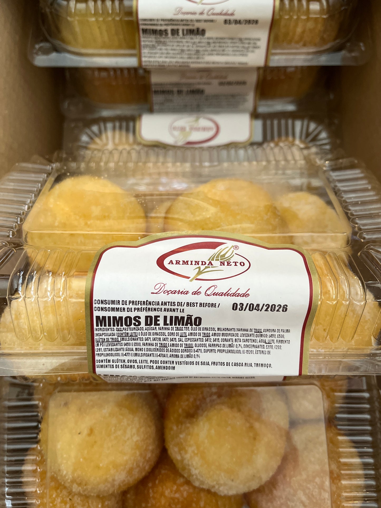 Mimos de Limão 240g validade 05.07.26
