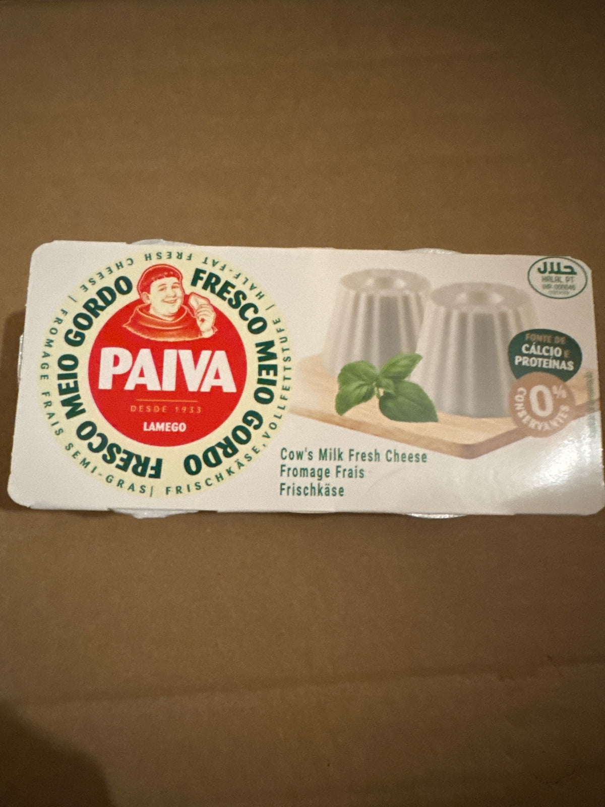 Paiva Queijo Fresco 2x 62.5g