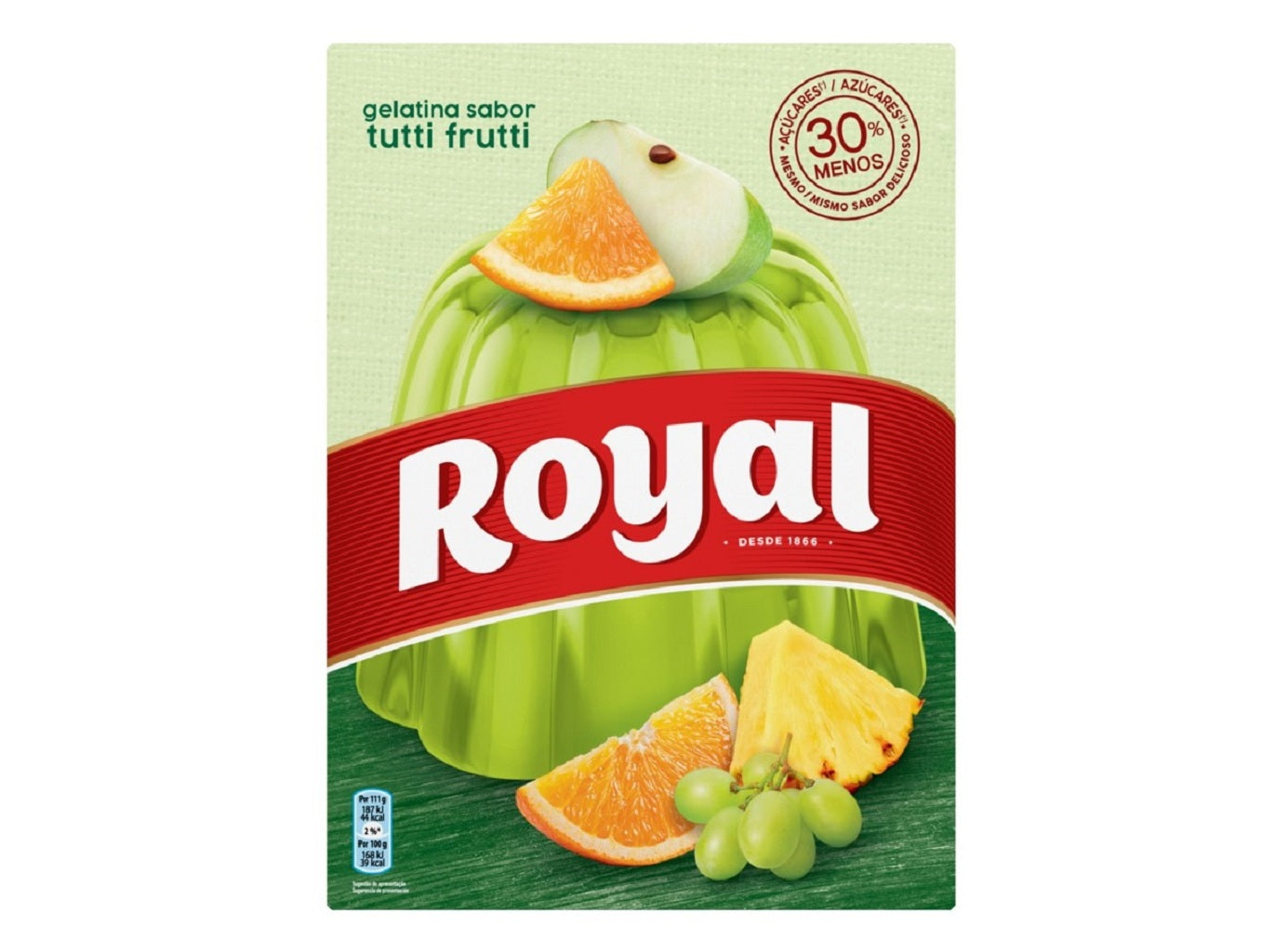 Gelatina Royal Tutti Frutti 114g