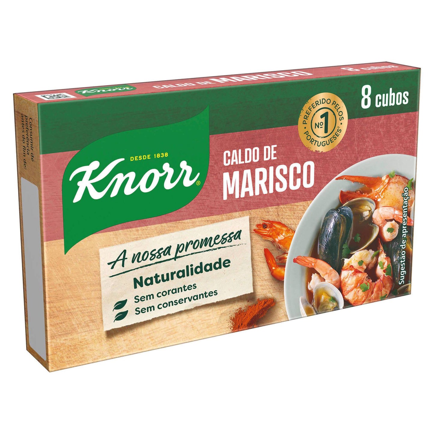 Knorr Caldo de Marisco 8 Cubos 80g