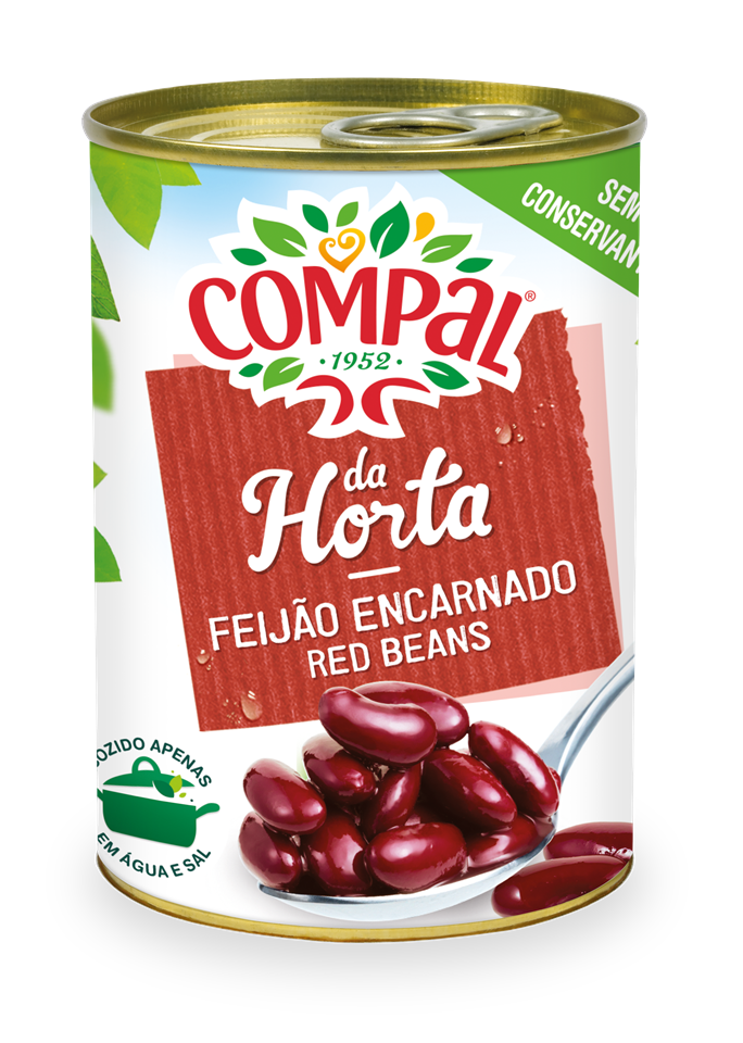 Compal Feijão Encarnado 410g