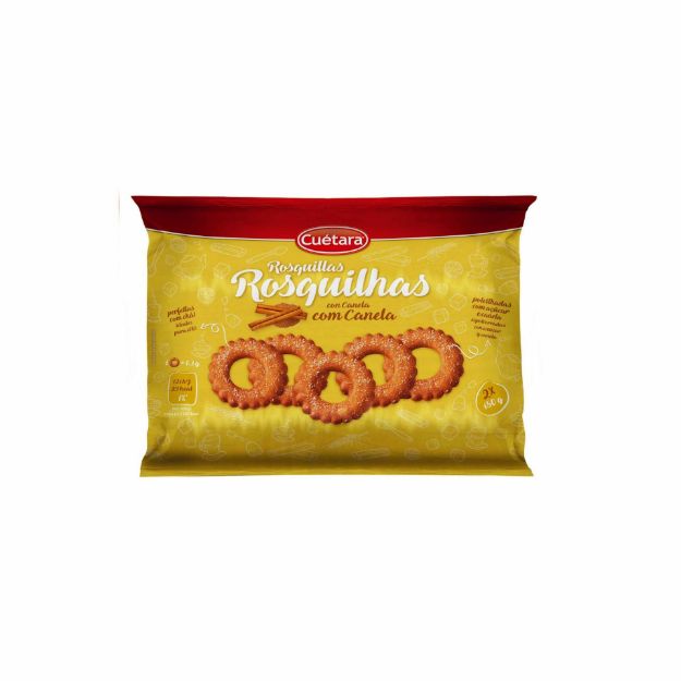 Custará Rosquilhas Canela 600g