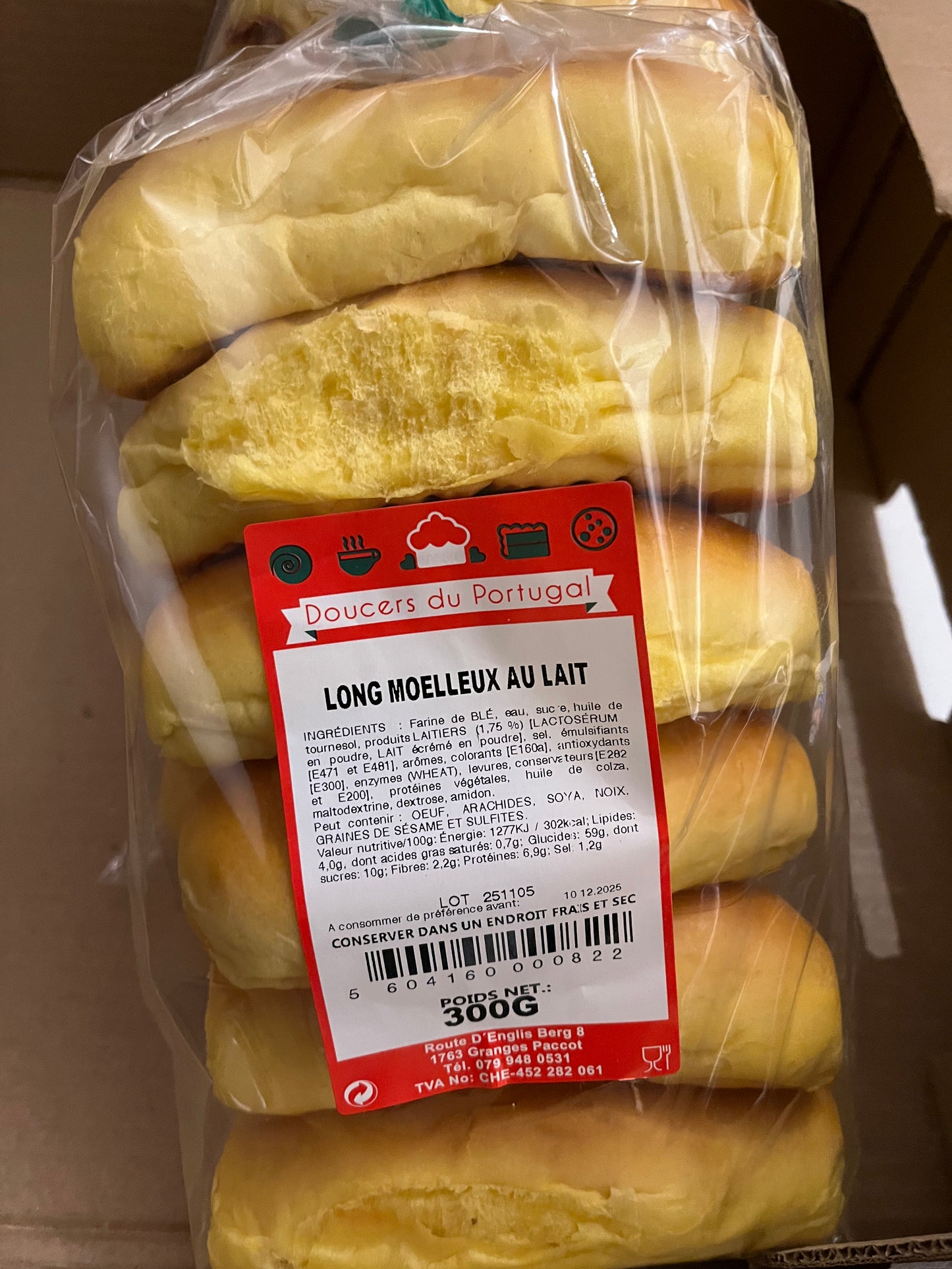 Paes de Leite 300g validade 10.12.25