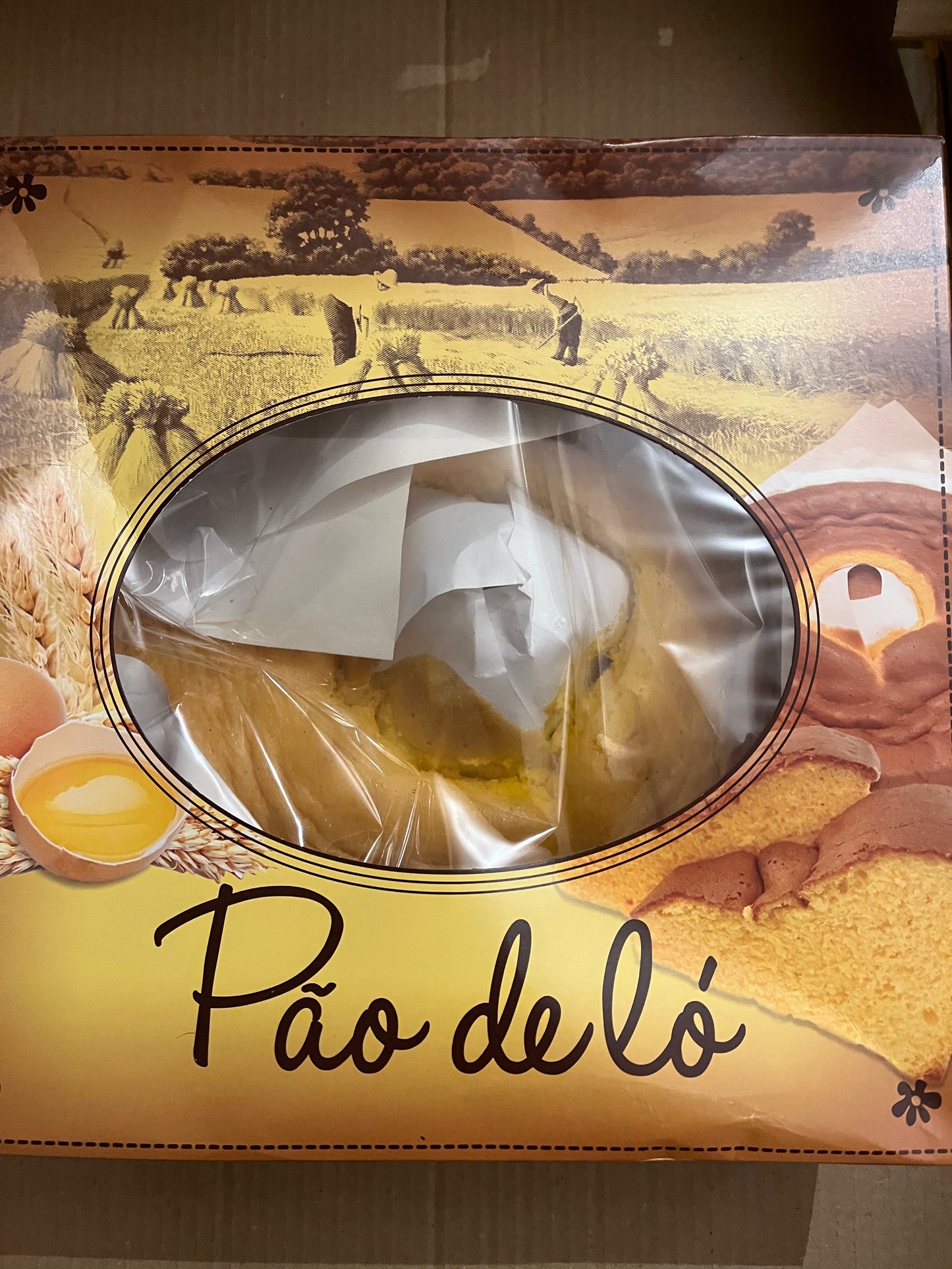 Pão de ló 700g Validade 17.12.25