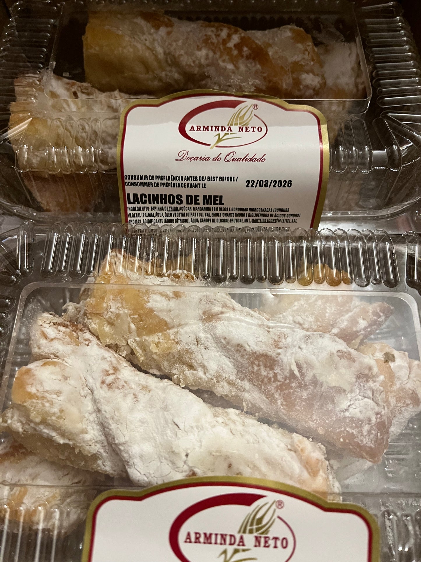 Lacinhos de Mel 200g Validade 22.03.26