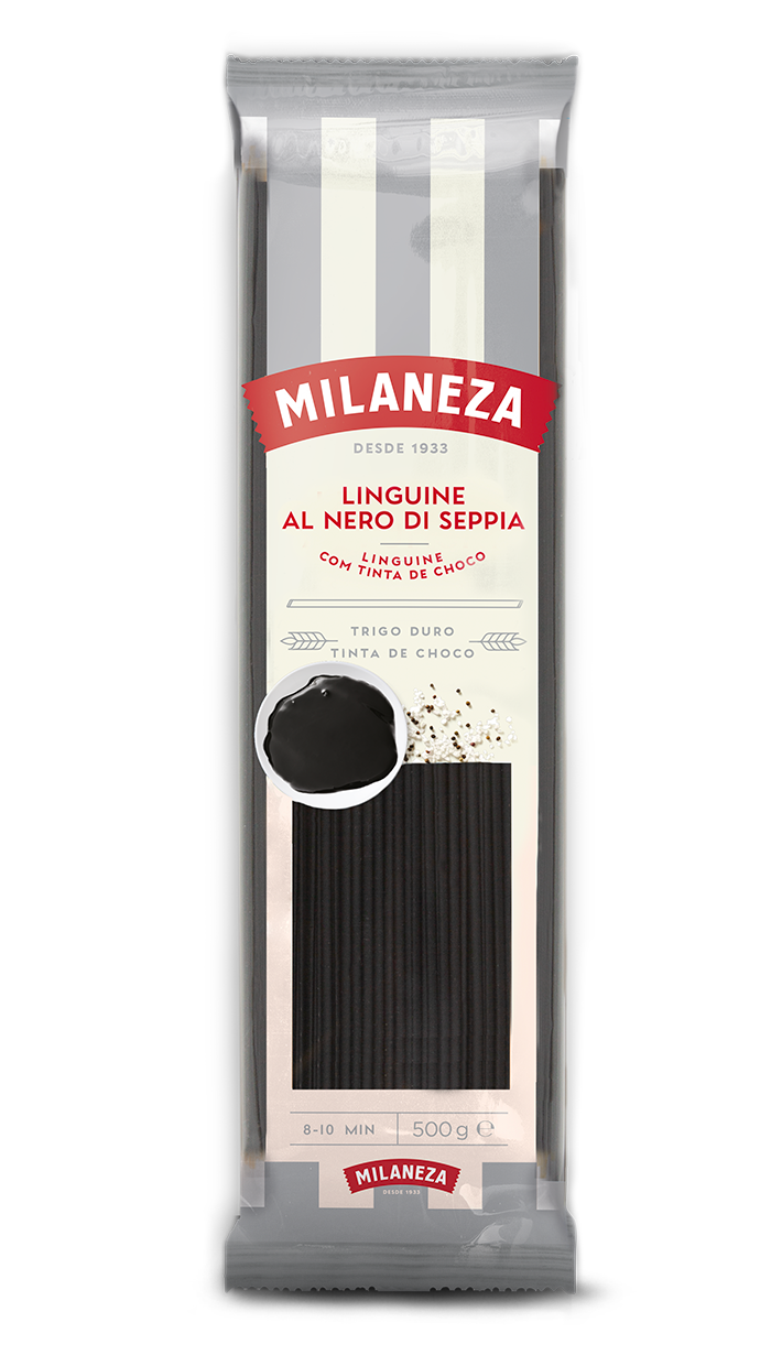 Milaneza Linguine com Tinta de Choco 500g