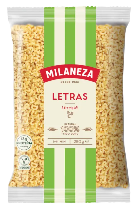 Milaneza Letras 250g