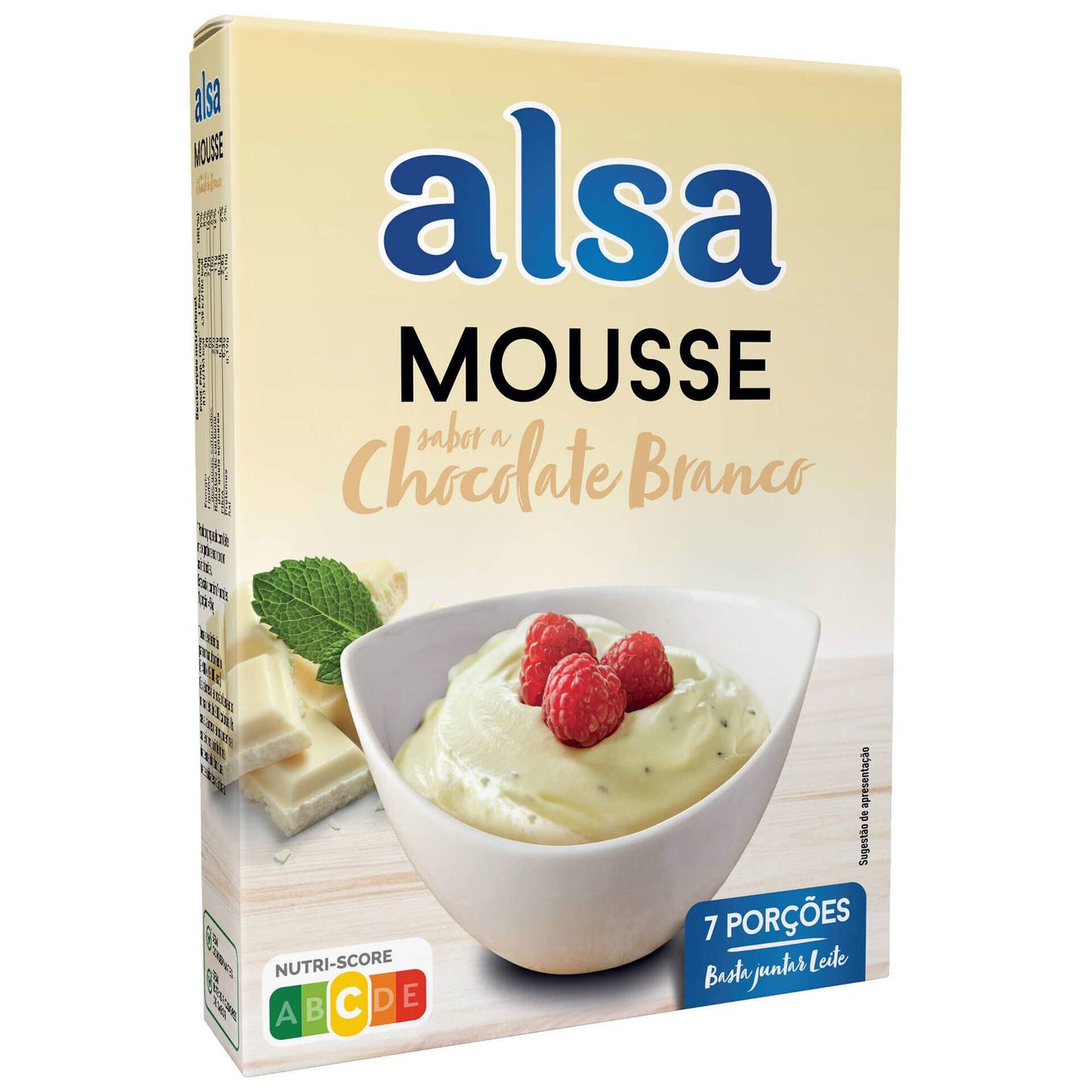 Alsa Mouse Chocolate Branca 133g