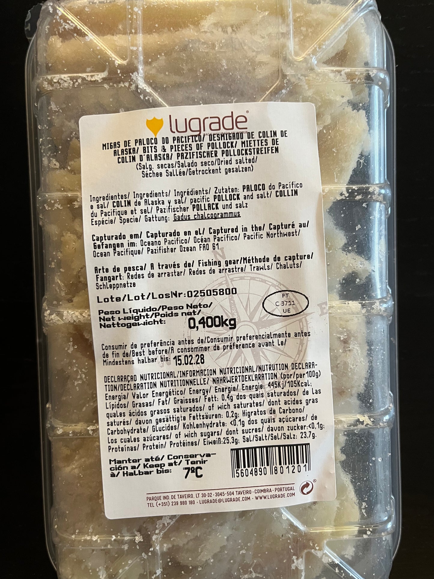Migas de Bacalhau Seco 400g