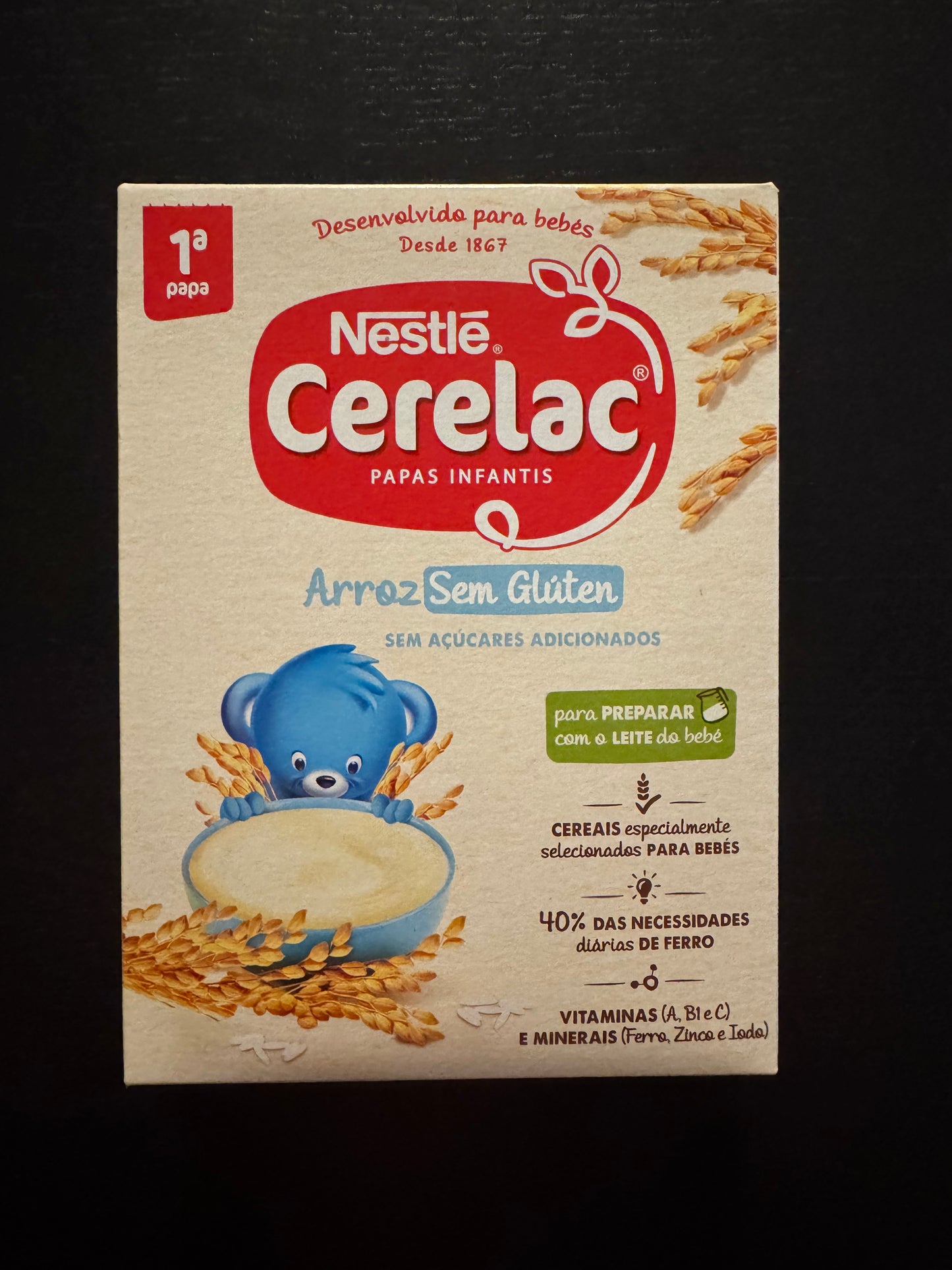 Cerelac Arroz Sem Glúten 250g