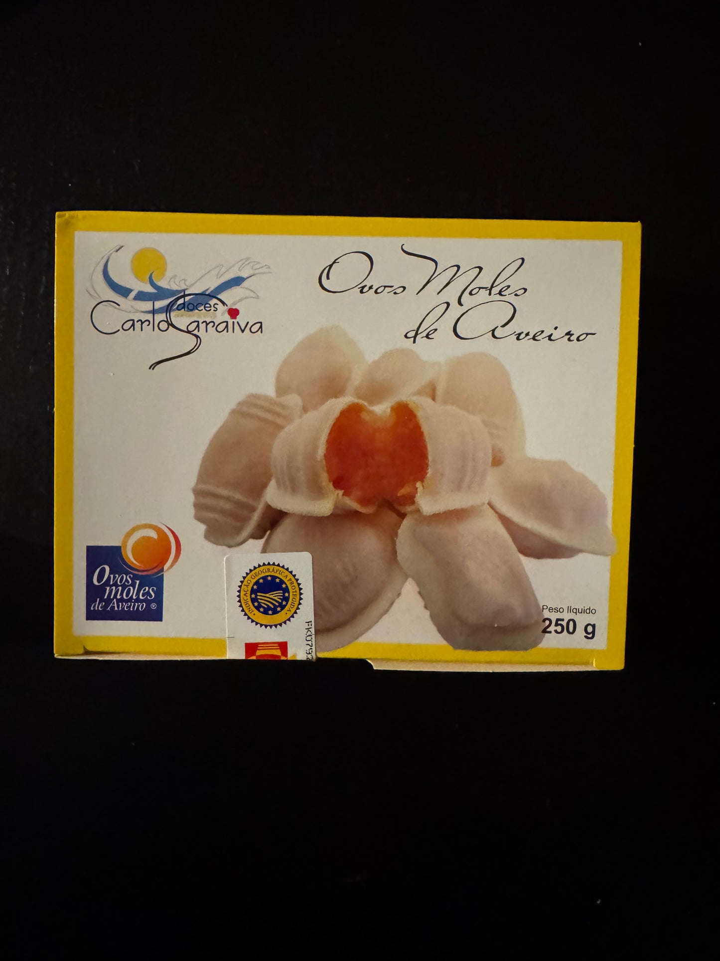 Ovos Moles de Aveiro 250g validade 11.03.26