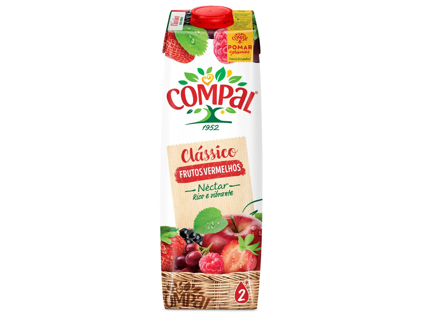 Compal Frutos Vermelhos 1L