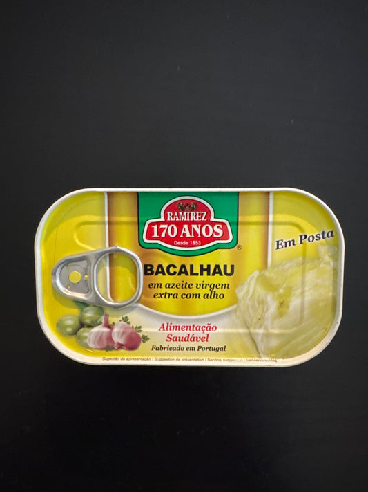 Ramirez  Bacalhau com azeite e alho 120g