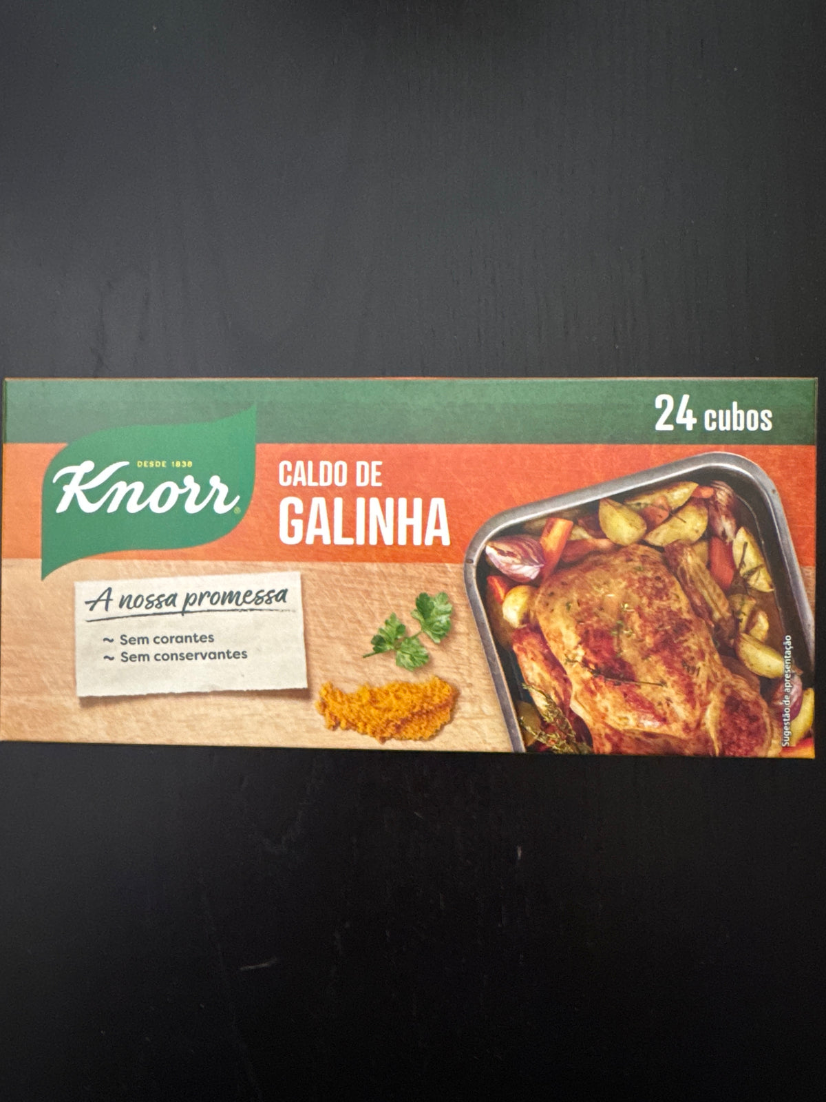 Knorr Caldo de Galinha 24 Cubos 240g
