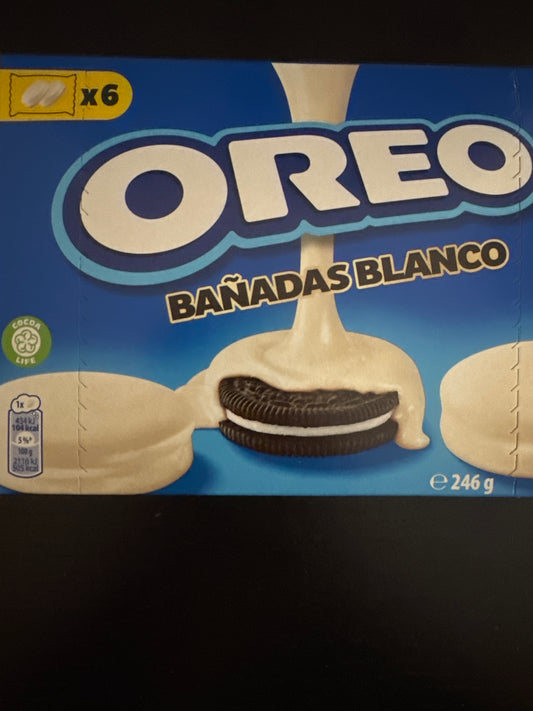 Oreo banhadas Chocolate Branco 246g