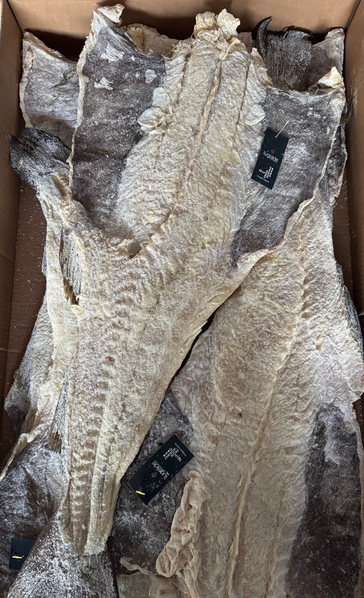Bacalhau Seca Tradicional Lugrade 7/9 1,455Kg