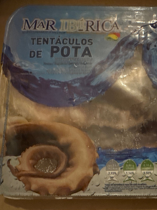 Tentáculos de Pota inteiros Congelado 800g