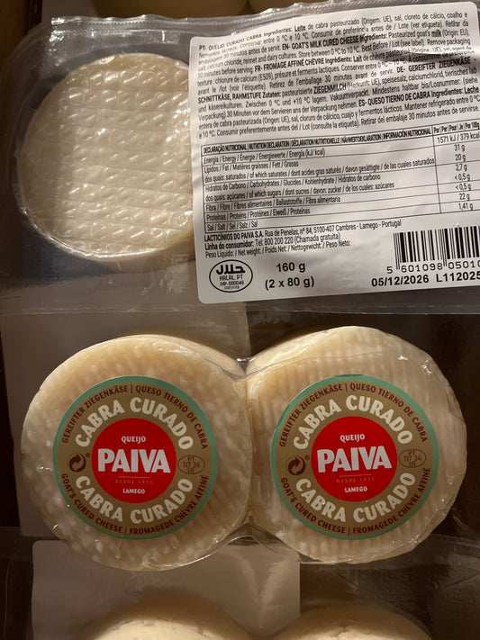 Paiva Queijo Cabra Curado 2x 80g