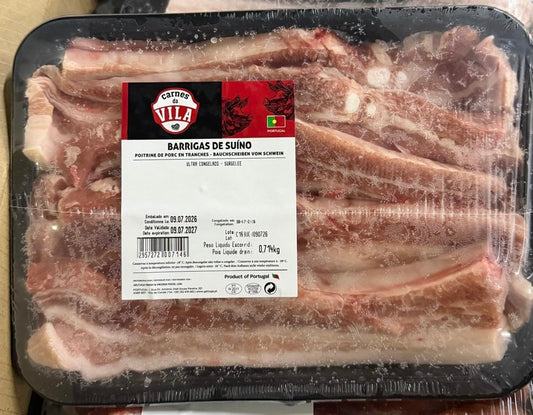 Barriga de Suíno Congelado 700g