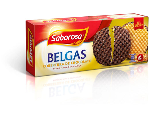 Saborosa Belgas Chocolate 198g