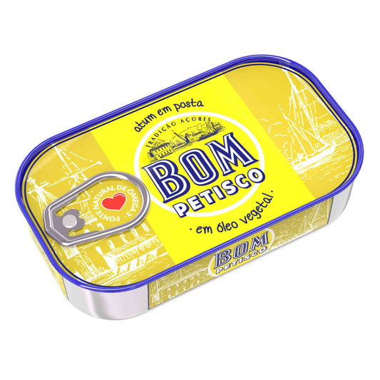 Bom Petisco Atum em óleo vegetal 120g