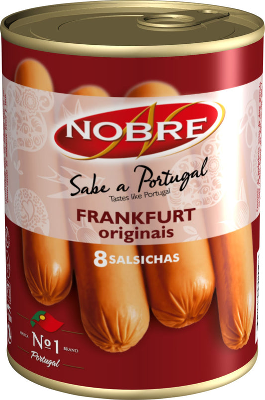 Nobre Salsicha Frankfurt Originais 8 unidades 200g