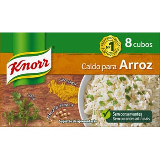 Knorr Caldo para Arroz 8 Cubos 80g