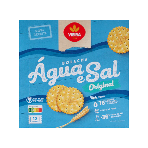 Vieira Água e Sal 168g