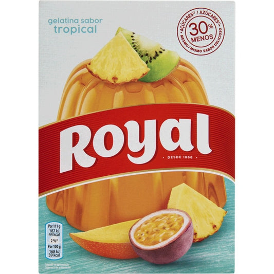 Royal Gelatina Frutos Tropicais 114g
