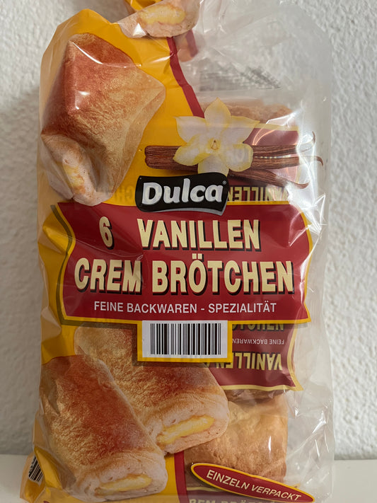 Dulca 6 Vanillen Cream Brötchen 270g
