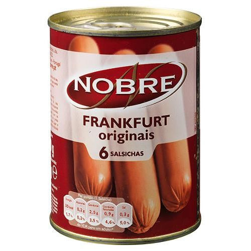 Nobre Salsicha Frankfurt Originais 6 unidades