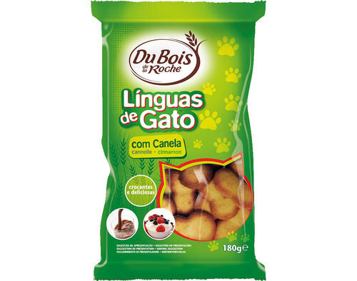 Línguas de Gato com Canela 180g
