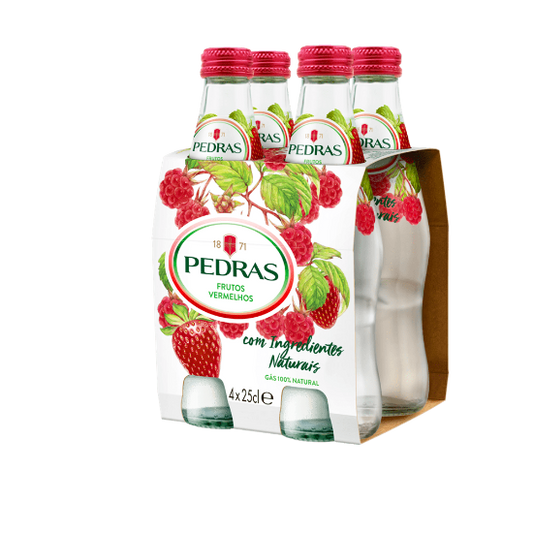 Pedras Frutos Vermelhos 4x 25cl