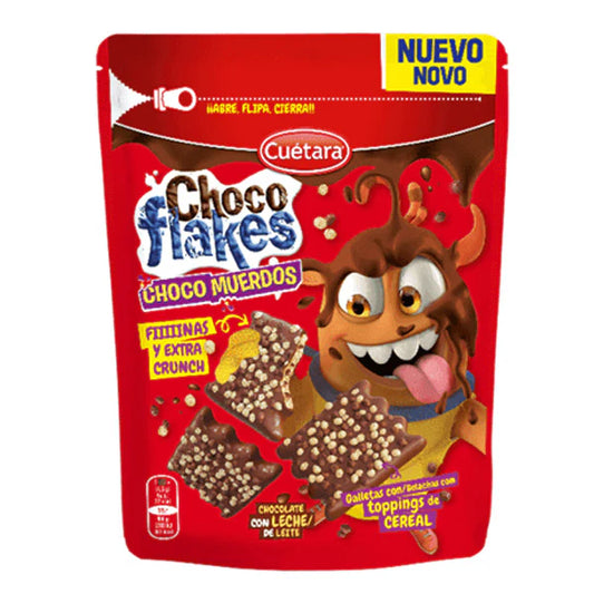 Cuetara Flakes Choco Muerdes Leite 100g