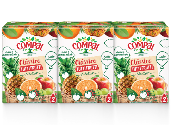 Compal Tutti Fruti 3x200ml