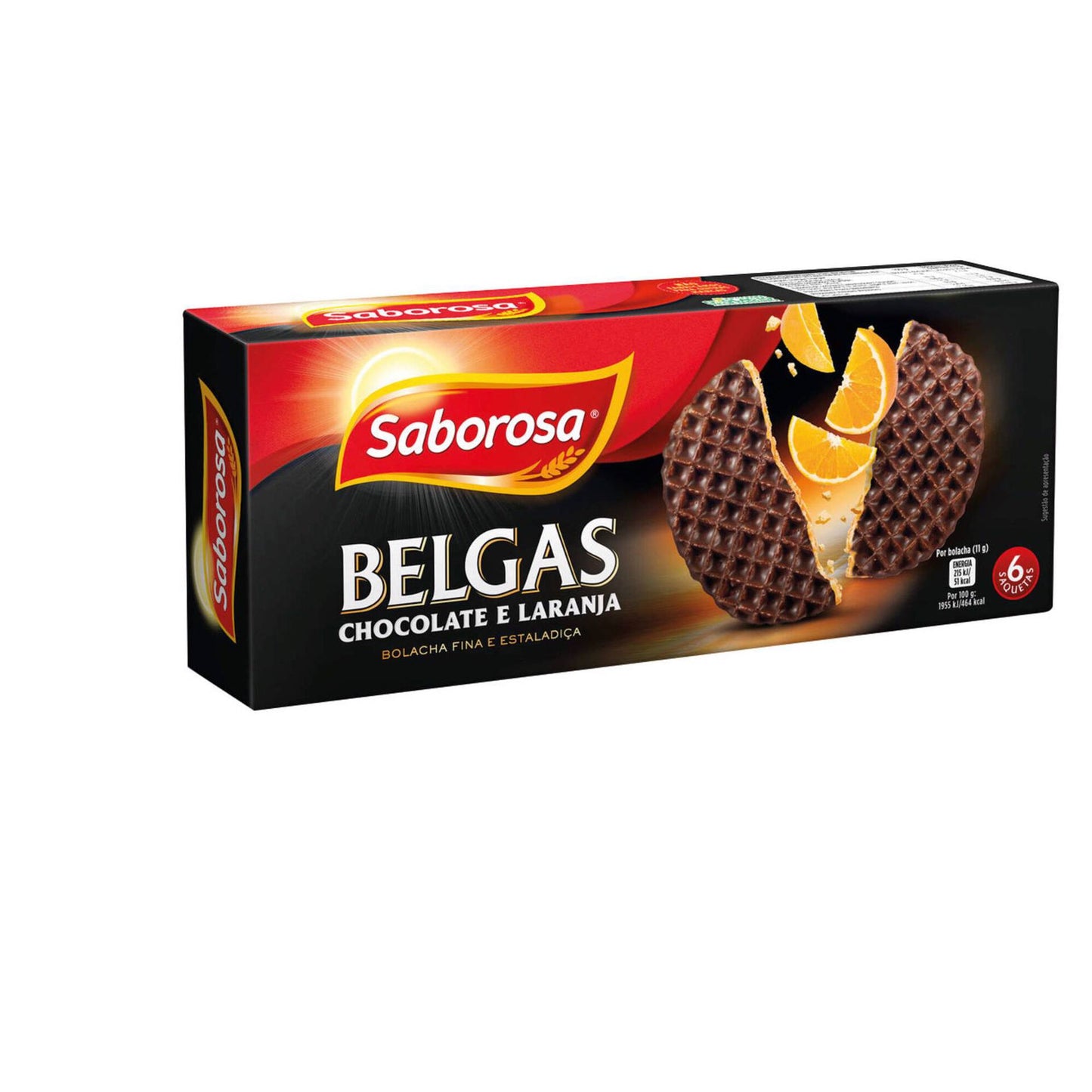 Belgas Chocolate Laranja 205g