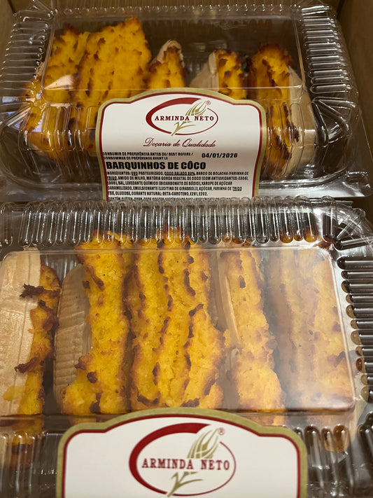 Barquinhos de Coco 250g Validade 04.01.26