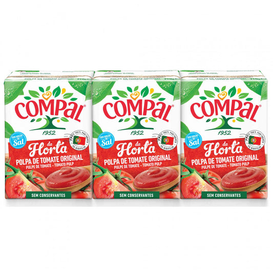 Compal Polpa de Tomate 3x210g