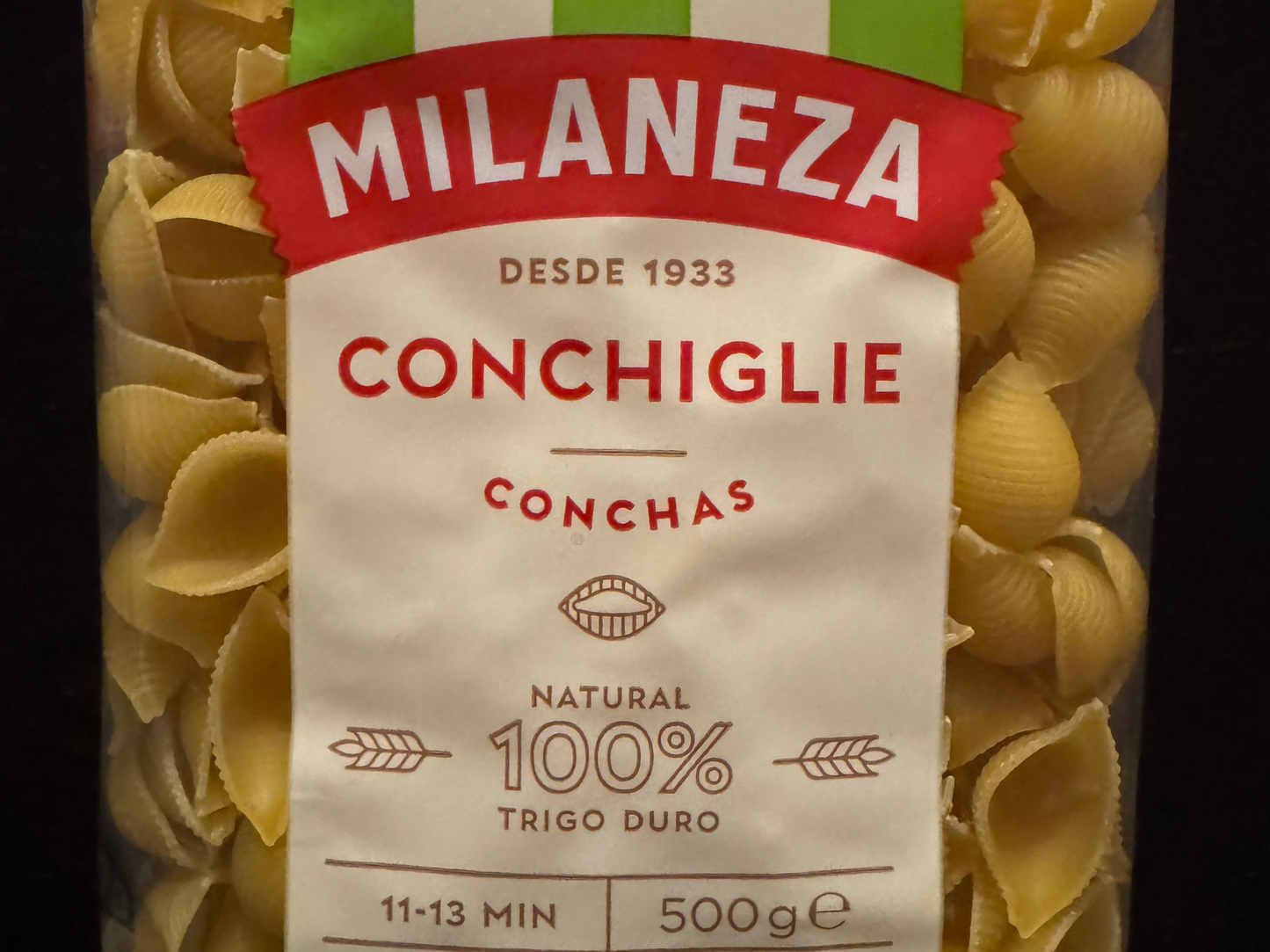 Milaneza Conchas 500g