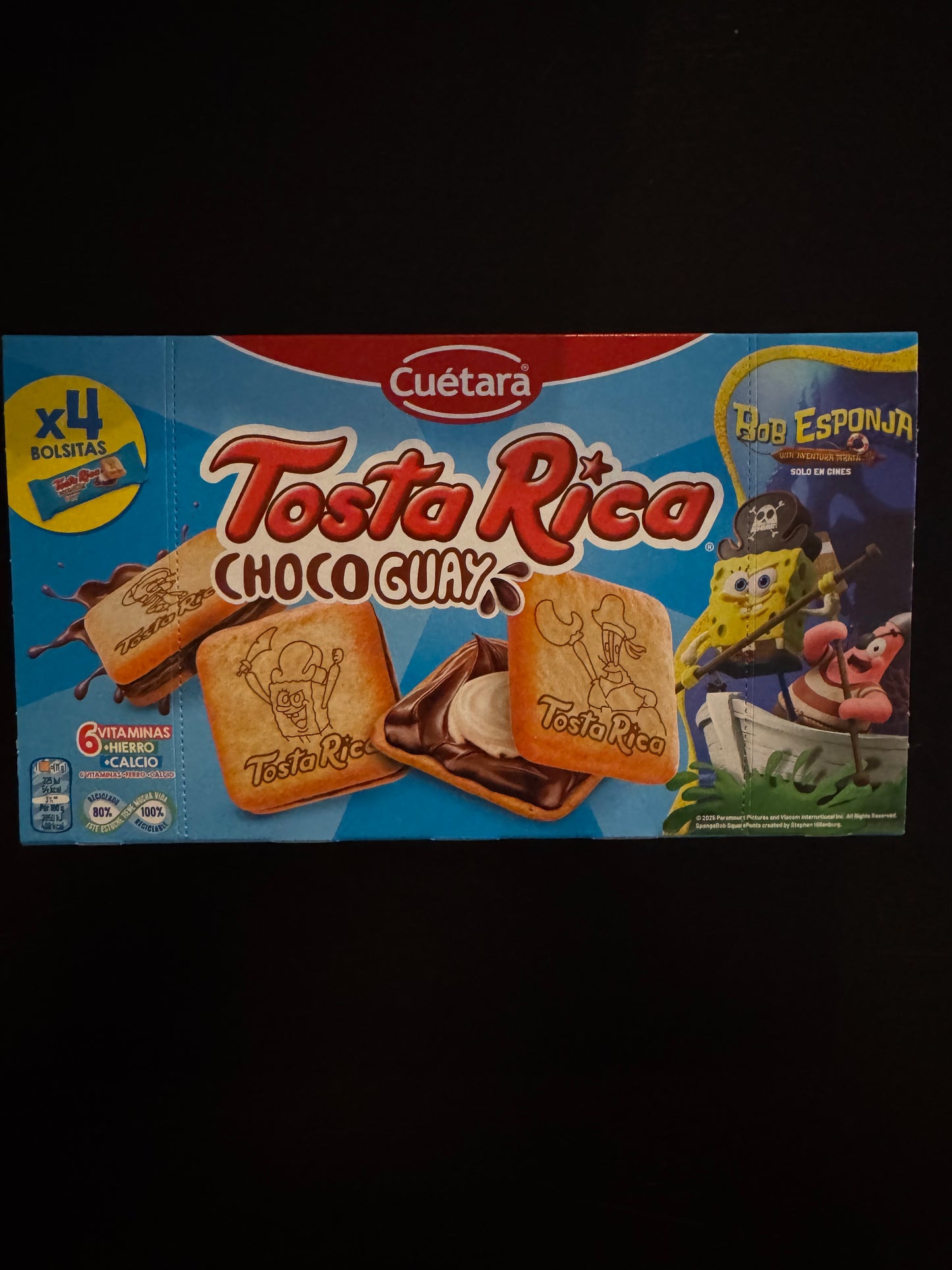 Tosta Rica Choco Guay 4x 42g