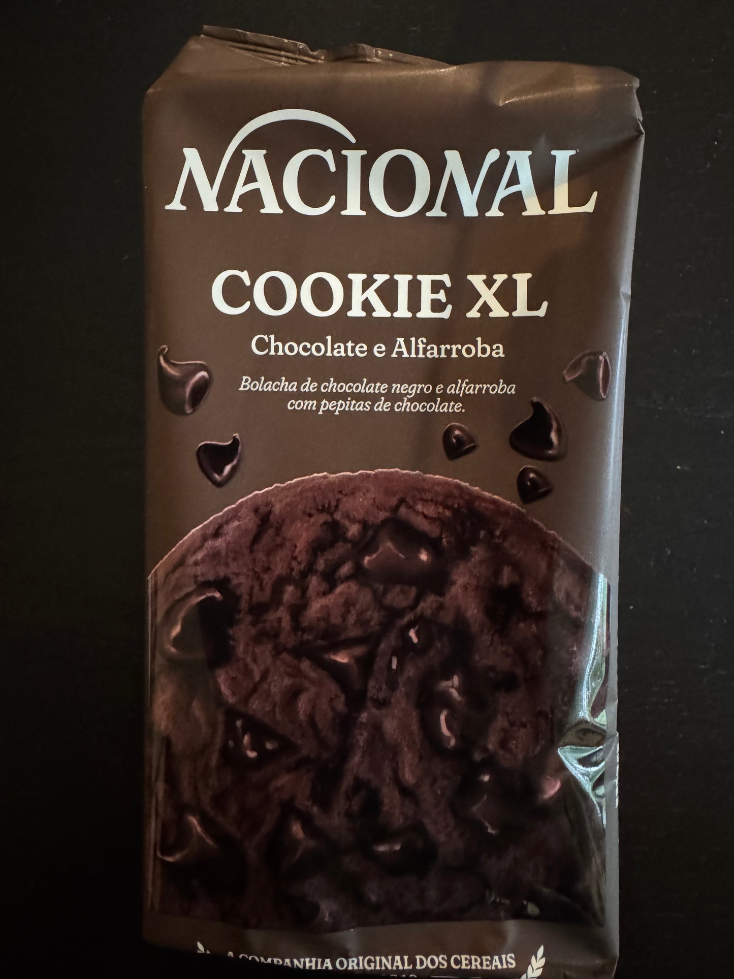 Nacional Cookie XL Chocolate e Alfarroba 180g
