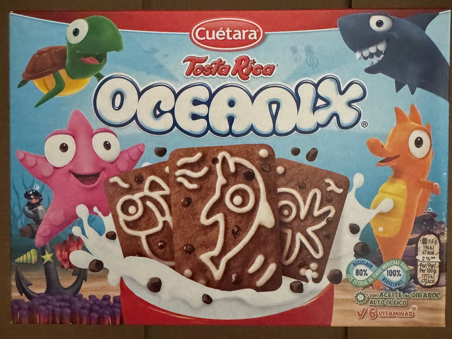 Tosta Rica Oceanix 400g