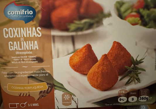 Coxinhas de Galinha Congelado 360g